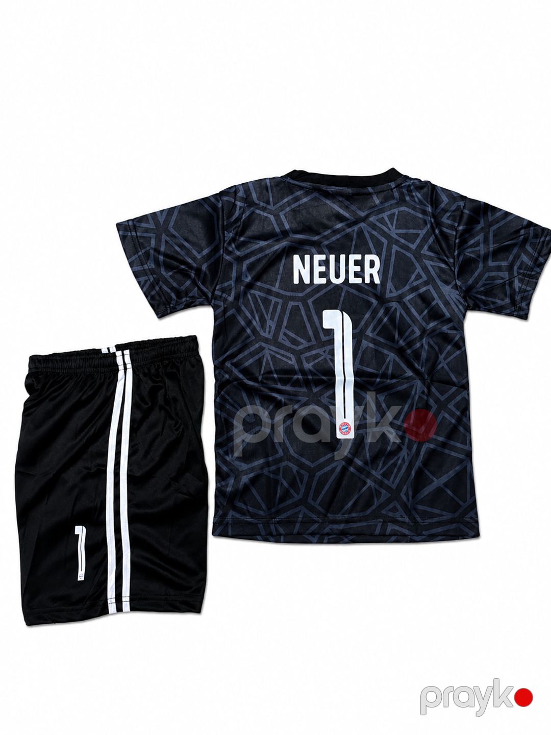 İdman kostyumu Bayern Munich Neuer 1, ölçü 10 yaş, qara, poliester — Mallar, Bakı