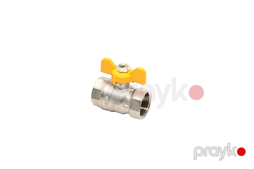 Gülben vintil kəpənək sarı F3/4*F3/4 GN34002 — Santexnika, Bakı (2)