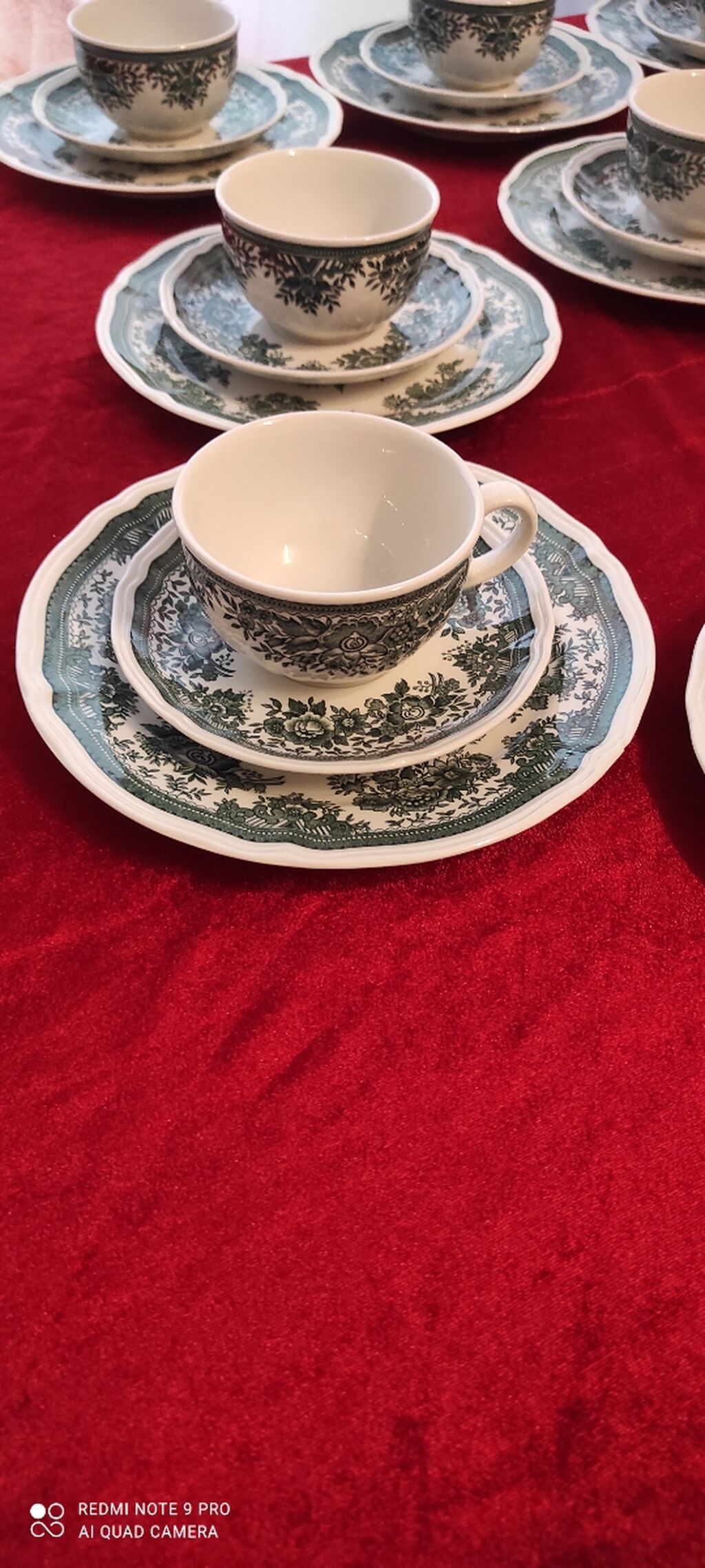 Çay dəsti, rəng - Ağ, Farfor, Villeroy & Boch, Almaniya — Süfrə qabı, Bakı (7)