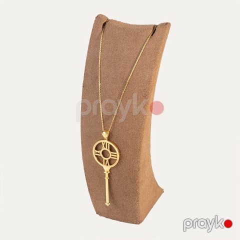 Zinət boyunbağısı Hass Gold 585 əyar qızıl, 2.85 qr - HassGold77041 — Bakı