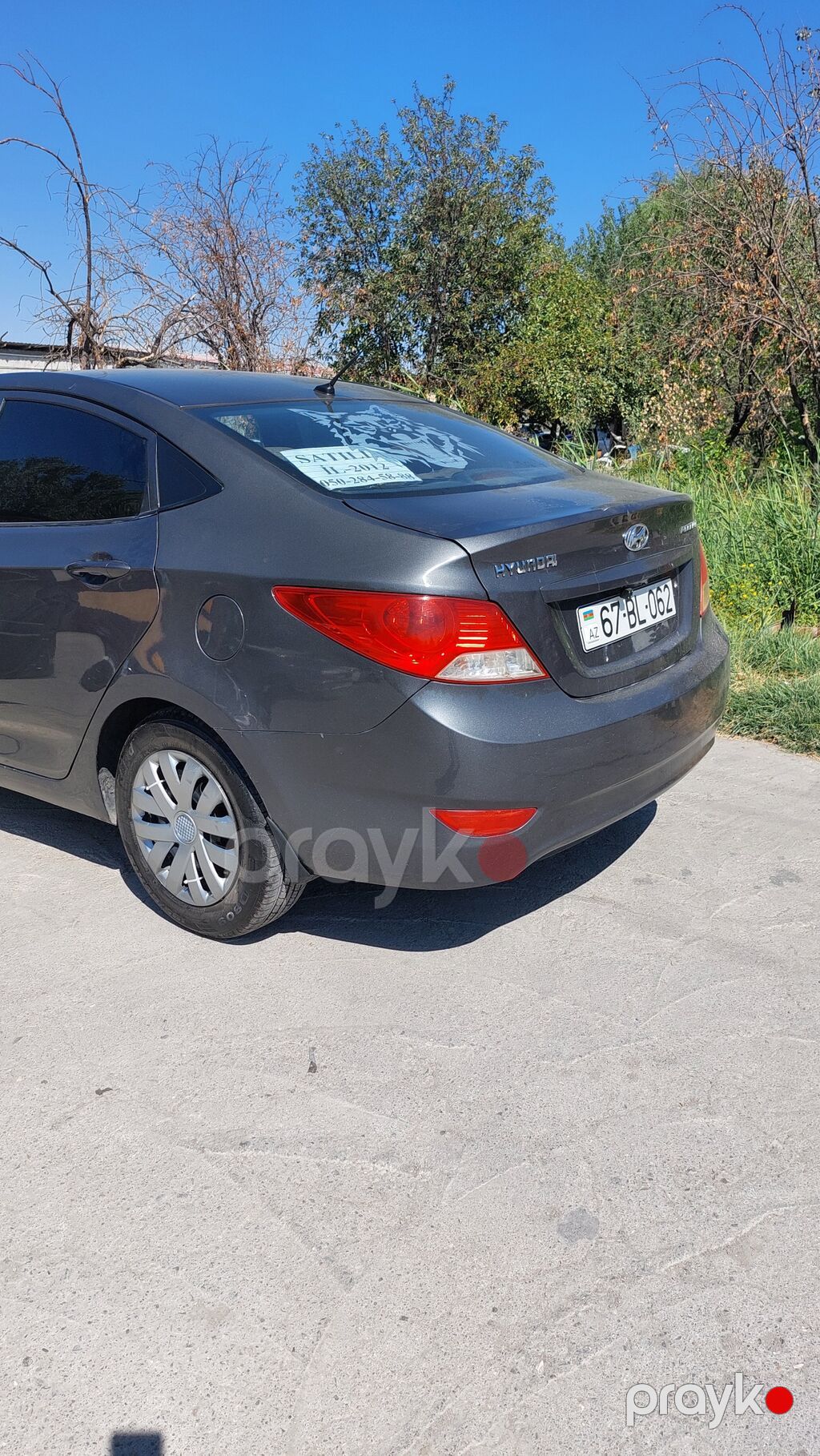 Hyundai Accent: 1.4 l 2012 il Sedan — Avtomobillər, Naxçıvan (3)