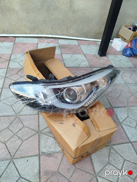 Hyundai Elantra (2011–2013) üçün ön far (sol tərəf) - Linzalı — Sumqayıt