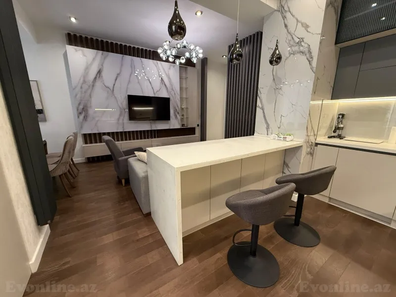 Kirayə verilir 3 otaqlı Mənzil Yeni tikili 120 m² Bakı, Nəsimi r., Nizami m — Mənzil, Bakı (4)