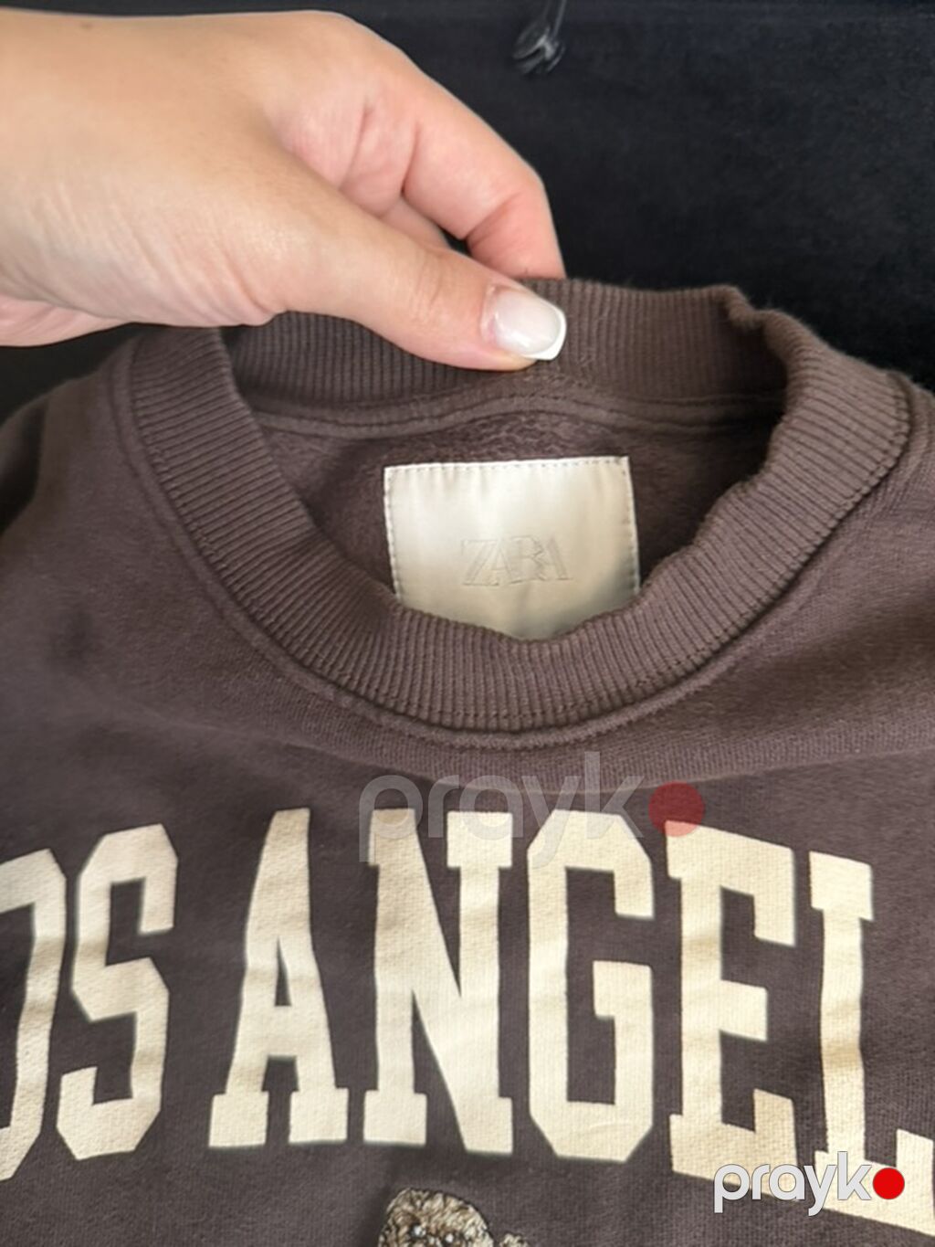 Svitşot, Zara, rəng - Qəhvəyi — Hodie və sviter, Bakı (3)