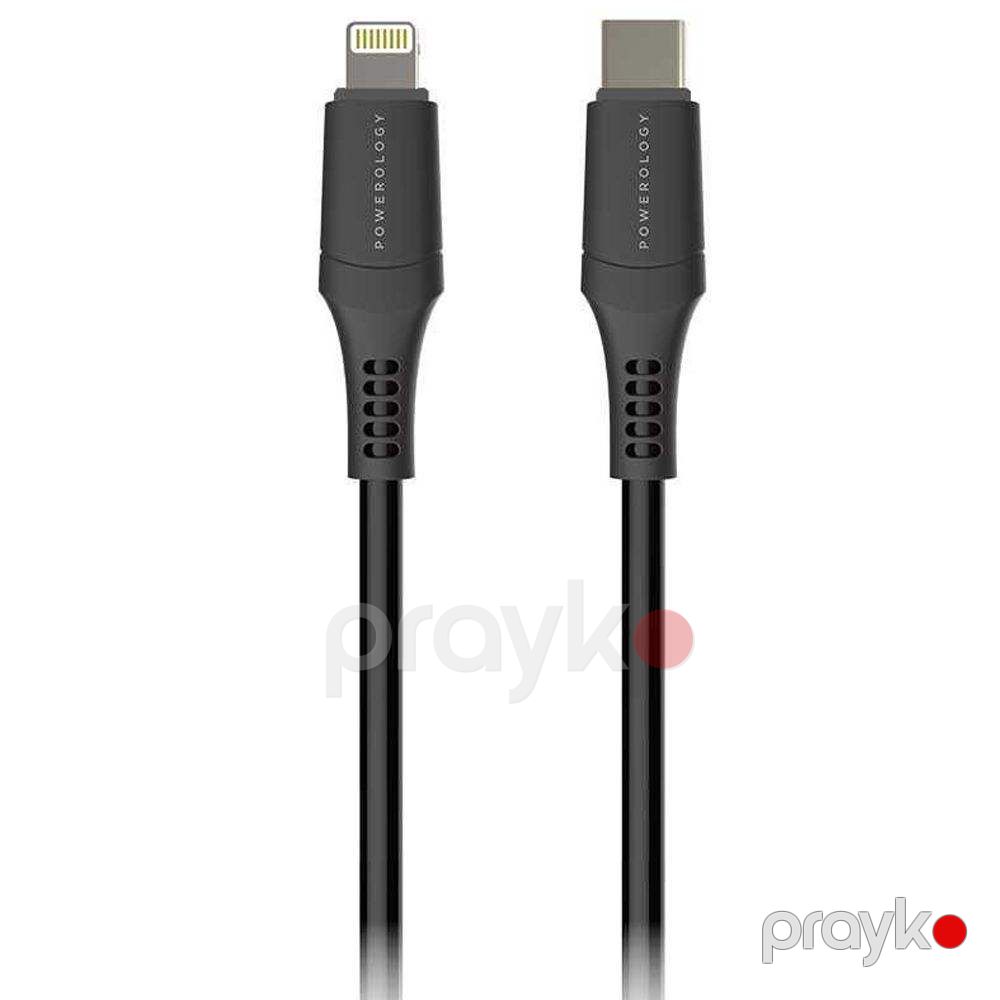 Porodo All in One Aluminum Braided Cable/ 1.2M 2.4A /Type-C Usb-a Black — Mallar, Bakı (5)