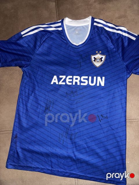 İmzalı Qarabağ forması (5 futbolçu) — Bakı