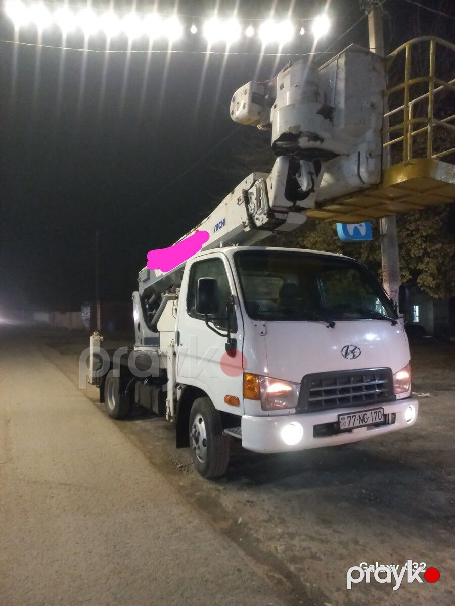 Avtokran Hyundai, 2008 il — İnşaat texnikası, Quba (3)