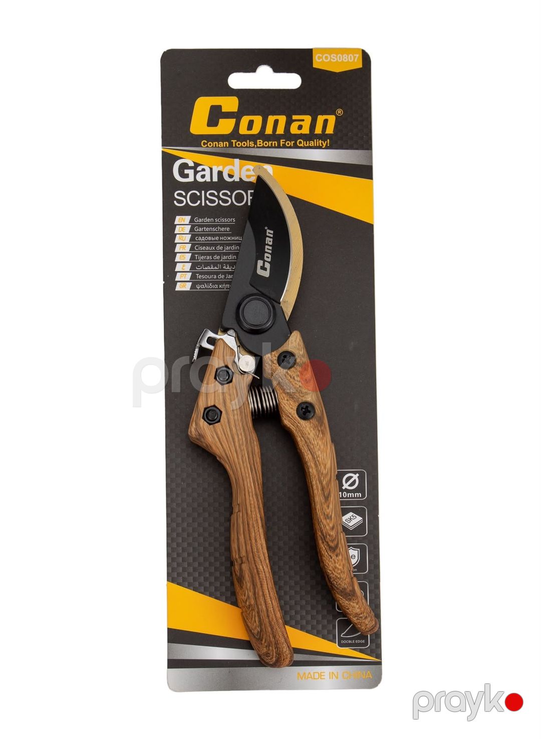 Bağban qayçısı Conan, budaqlar üçün, paslanmayan polad, 25 sm — Mallar, Bakı (2)