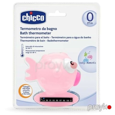 Vanna üçün termometr Chicco Balıq 8058664011902 Çəhrayı — Bakı