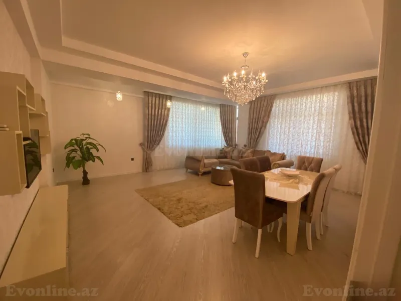 Kirayə verilir 3 otaqlı Mənzil Yeni tikili 135 m² Bakı, Nərimanov r., Gənclik m — Mənzil, Bakı (7)
