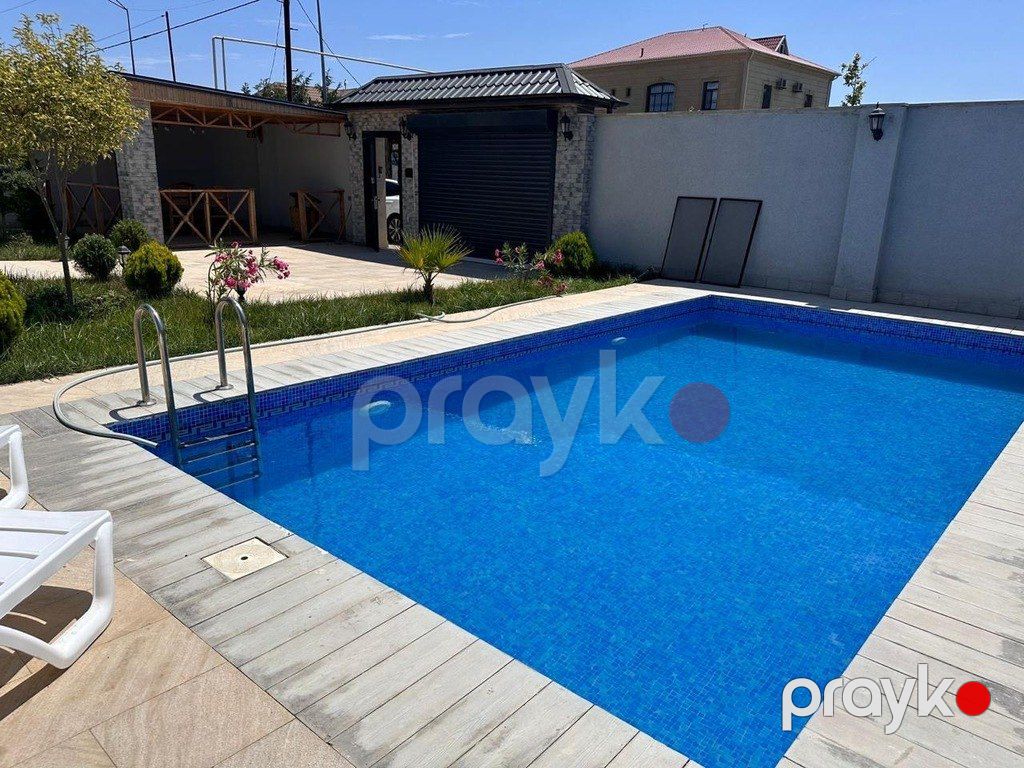 İcarəyə verilir 4 otaqlı həyət evi/bağ evi 200 m² — Ev, villa, Bakı (9)