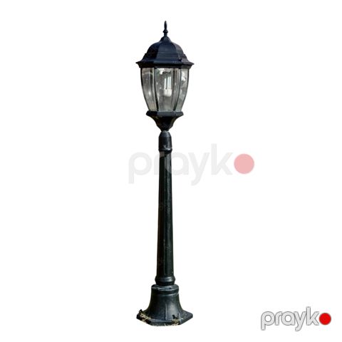 Küçə işığı dirək alu 115SM qara 9003M/200A/BK — Bakı