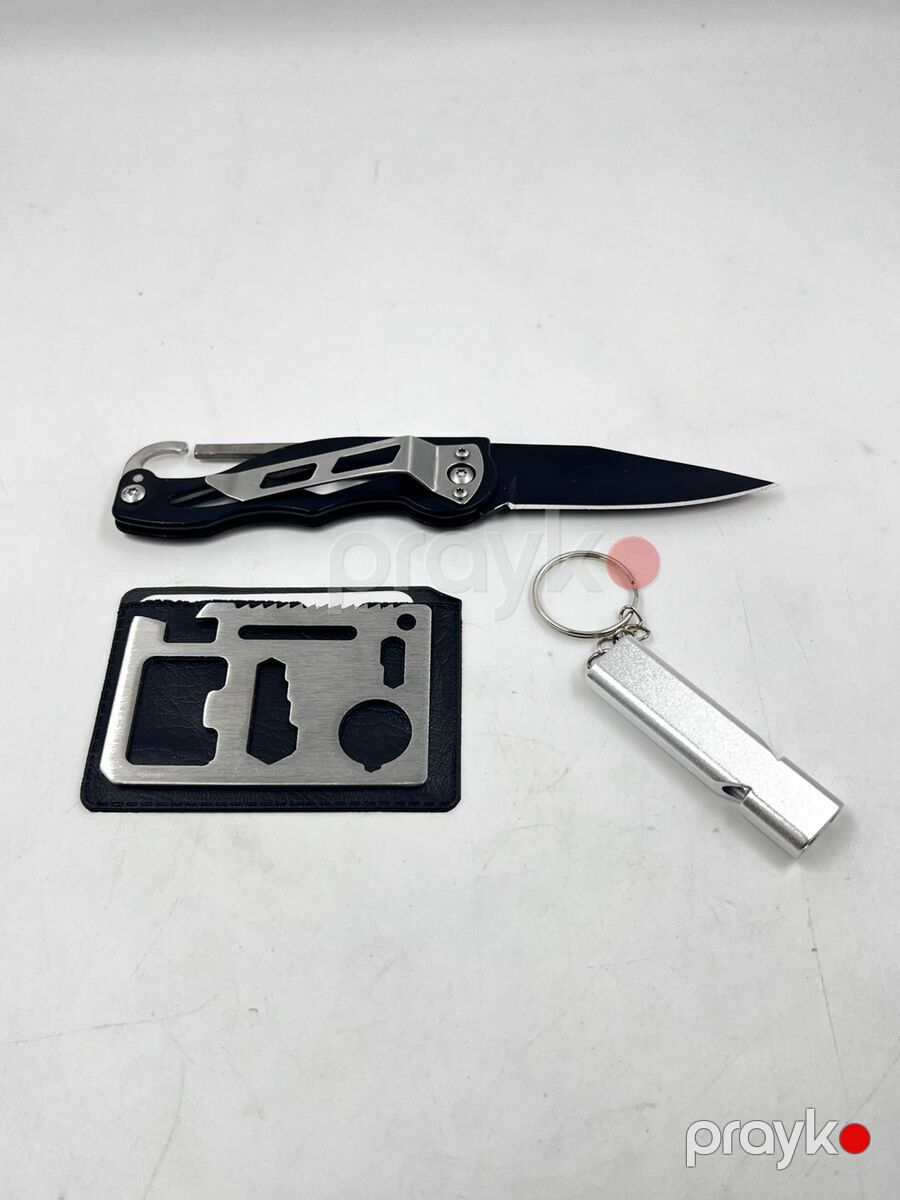 Kempinq üçün MultiTool Survival dəsti — Camping, ovçuluq və balıqçılıq, Bakı (10)