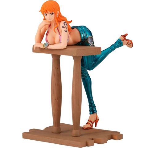 Kolleksiya fiquru Bandai Banpresto Anime One Piece Grandline Journey Nami Special Statue, plastik, 10 sm — Bakı