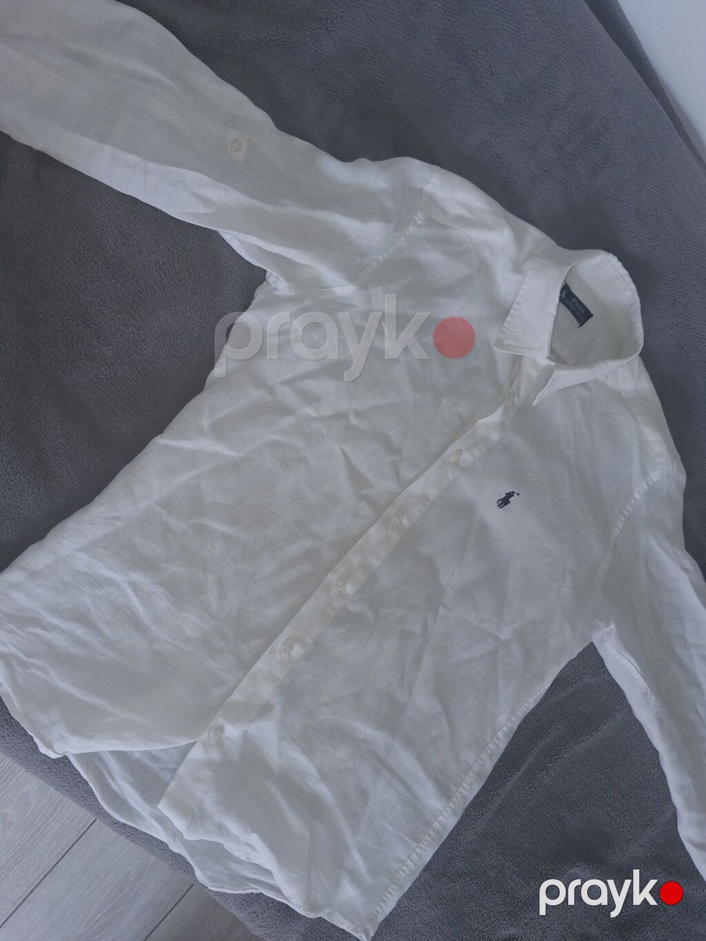 Köynək, Ralph Lauren, L, rəng - Ağ — Köynək, Xırdalan (4)
