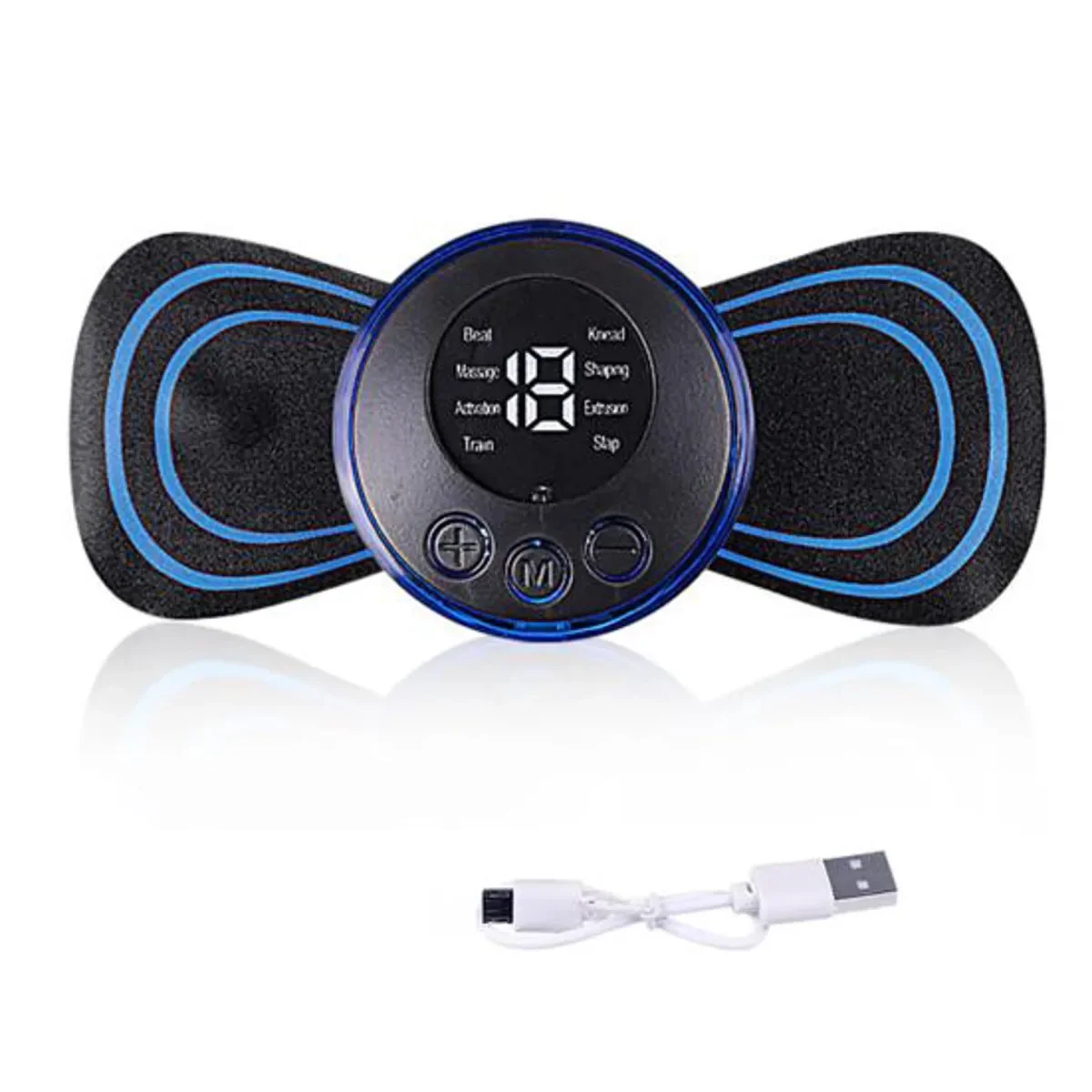 Portativ Boyun Masaj Aparatı – Simsiz Elektrikli Neck Massager, İmpuls və İstilik Funksiyası — Bakı