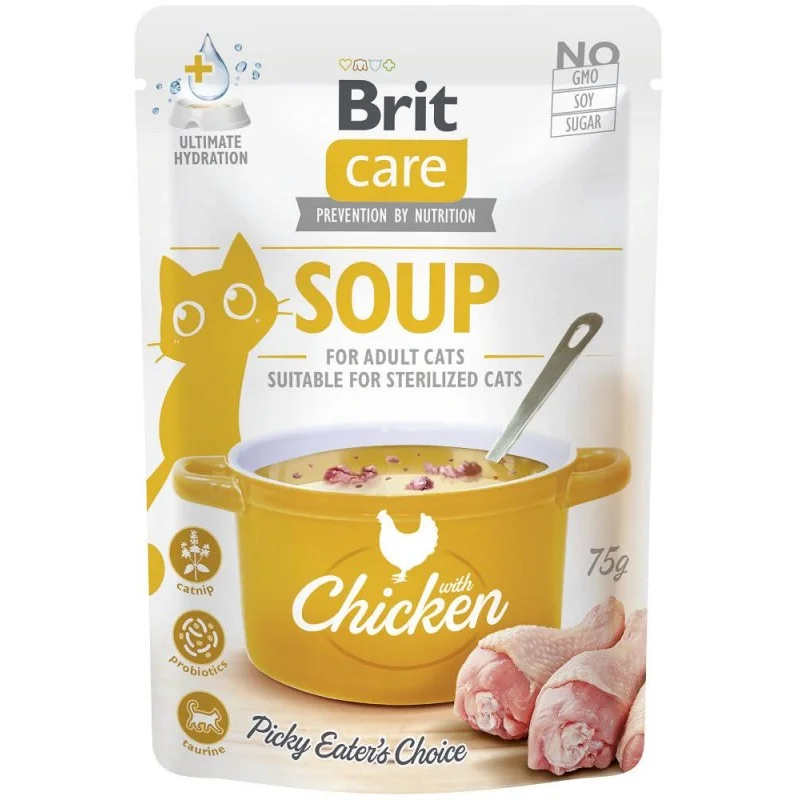 Brit Care Pişik Şorbası Toyuqla (75 q) — Bakı
