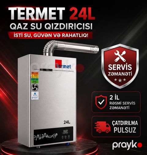 Su qızdırıcısı Termet 24 lt — Bakı
