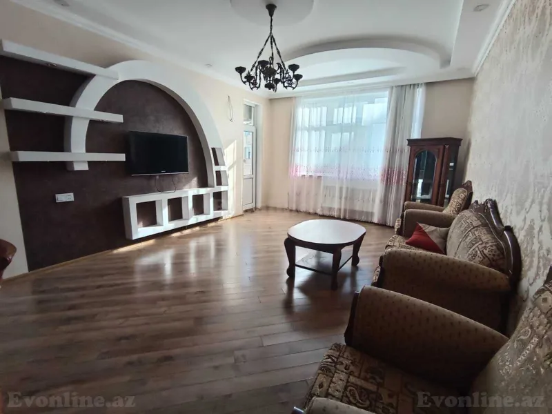 Kirayə verilir 3 otaqlı Mənzil Yeni tikili 150 m² Bakı, Binəqədi r., Azadlıq prospekti m., 8-ci mikrorayon — Mənzil, Bakı (4)