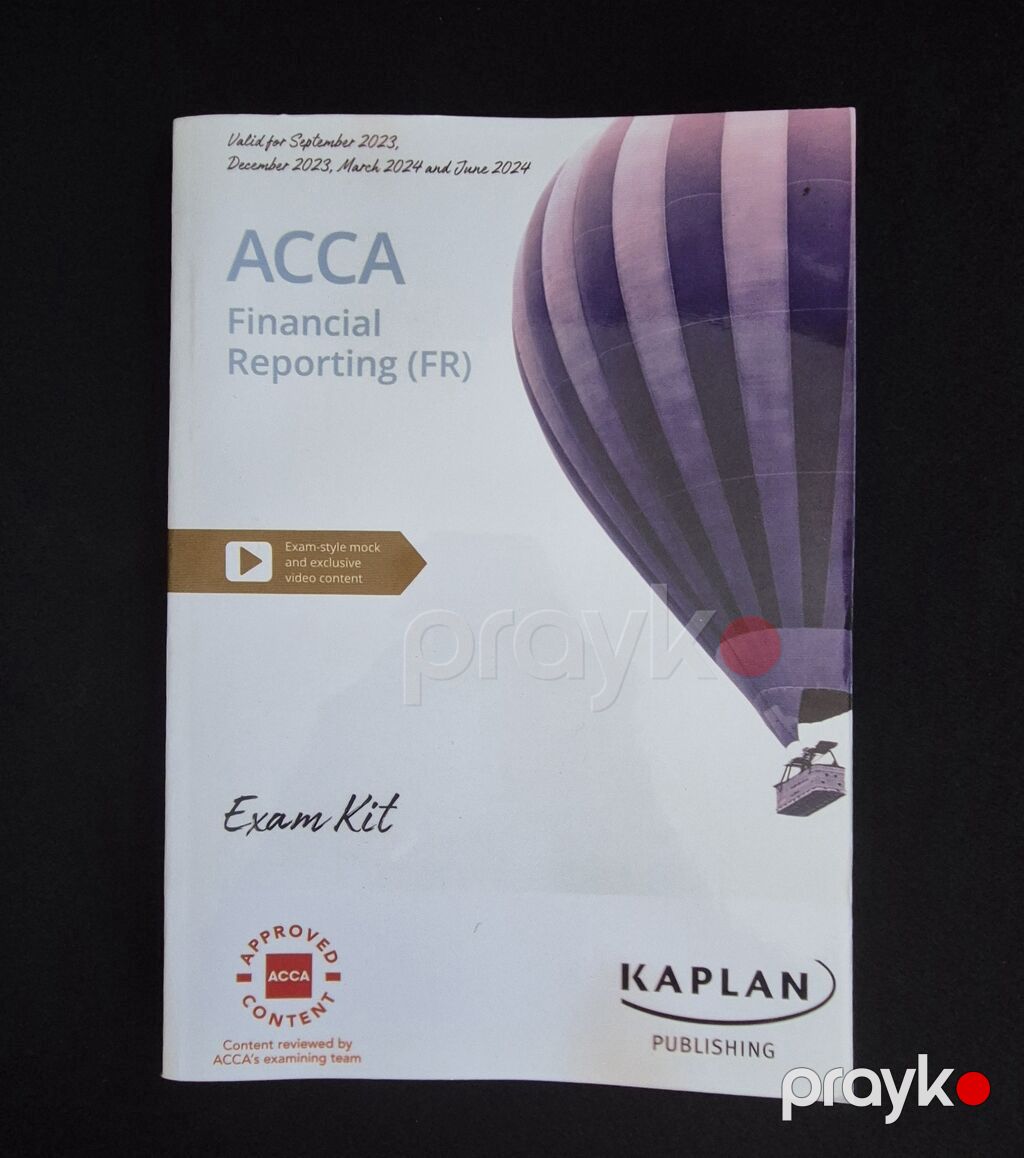 Acca Financial Reporting (FR) tədris materialları – Kaplan Publishing — Kitablar, Bakı (2)