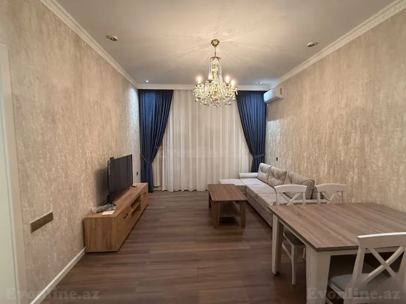 Kirayə verilir 2 otaqlı Mənzil Yeni tikili 72 m² Bakı, Yasamal r., Elmlər Akademiyası m — Mənzil, Bakı (2)