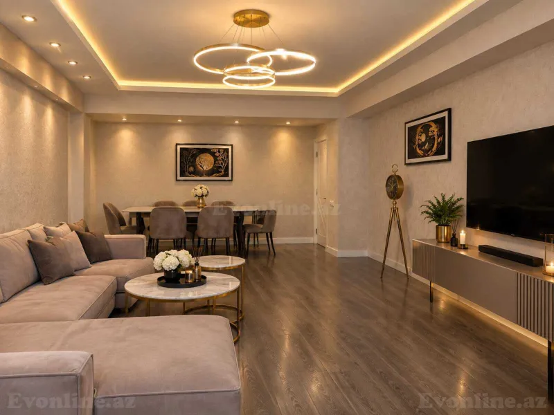 Kirayə verilir 3 otaqlı Mənzil Yeni tikili 160 m² Bakı, Nəsimi r — Bakı