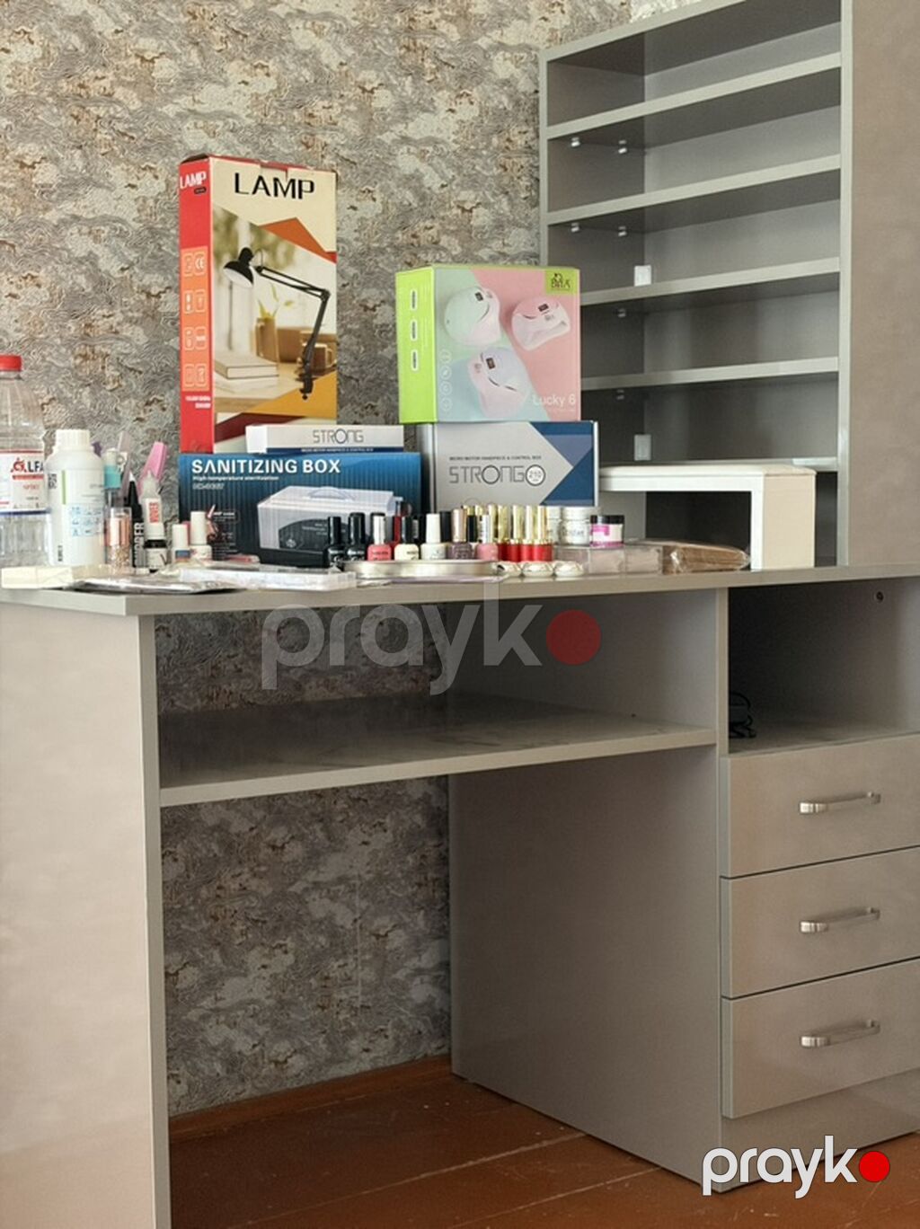 Manikür/pedikür üçün tam avadanlıq və mebel dəsti Dəstəyə daxildir — Dırnaq və ayak qayğısı, Salyan (3)