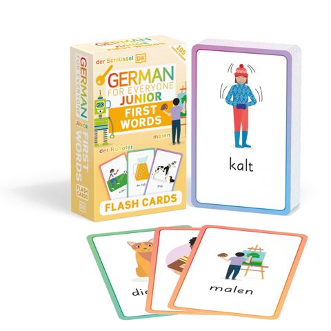 German for Everyone Junior First Words Flash Cards — Bakı