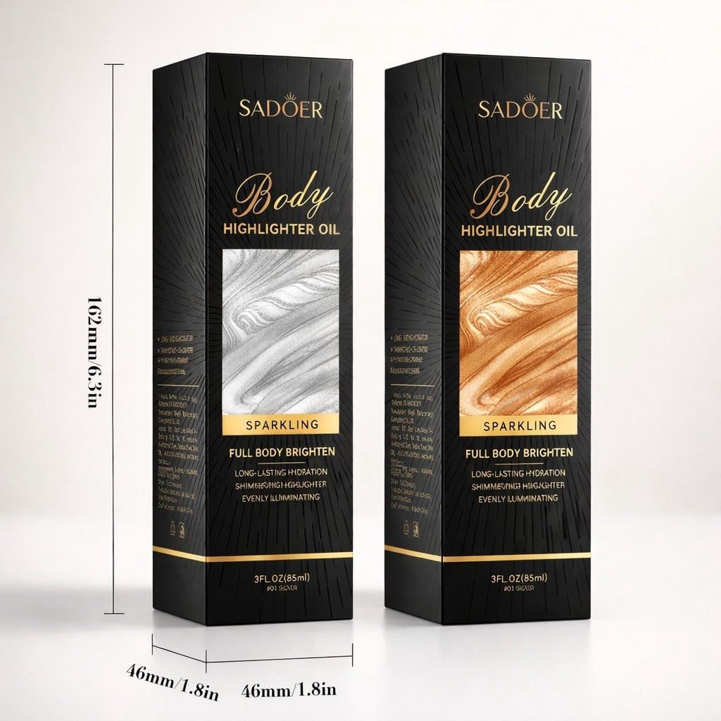 Bədən üçün yağ-xaylayter No Brand #02 Gold 85 ml — Mallar, Bakı (3)