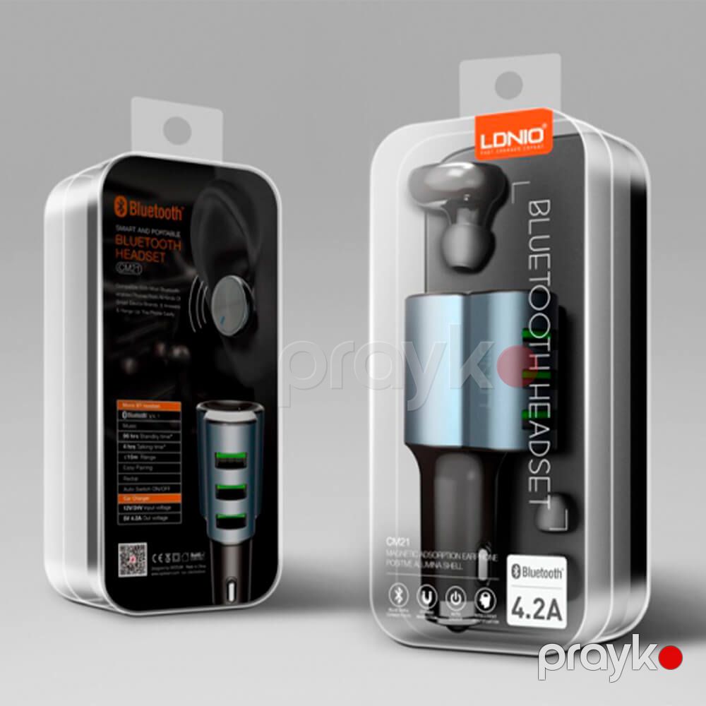 Ldnıo CM21 2in1 Bluetooth Headest Black — Mallar, Bakı (2)