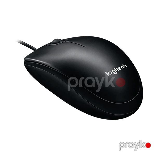 Logitech Wired Mouse M100 Black — Mallar, Bakı (2)