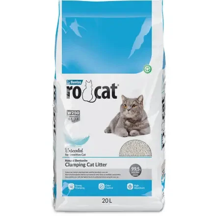Rocat təbii topalaşan pişik qumu, 20 l — Bakı