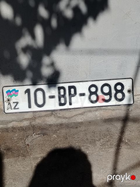Avtomobil qeydiyyat nişanı - 10-BP-898 — Bakı