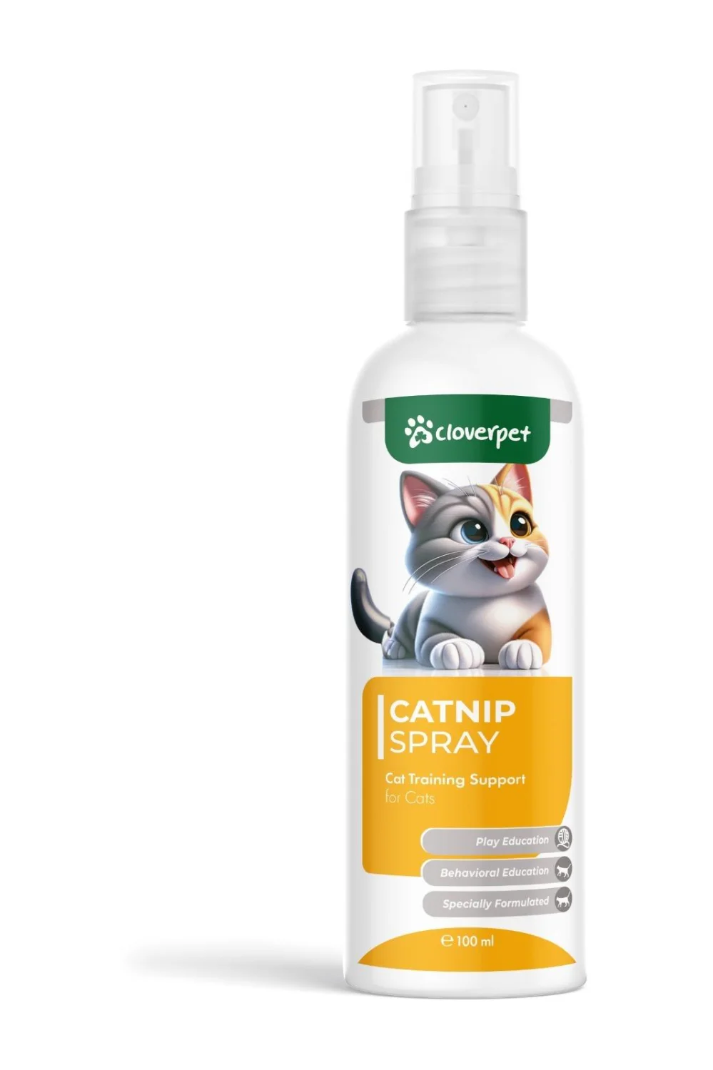 Cloverpet Pişik nipləri üçün sprey, pişik təlimi dəstəyi, 100 ml — Bakı