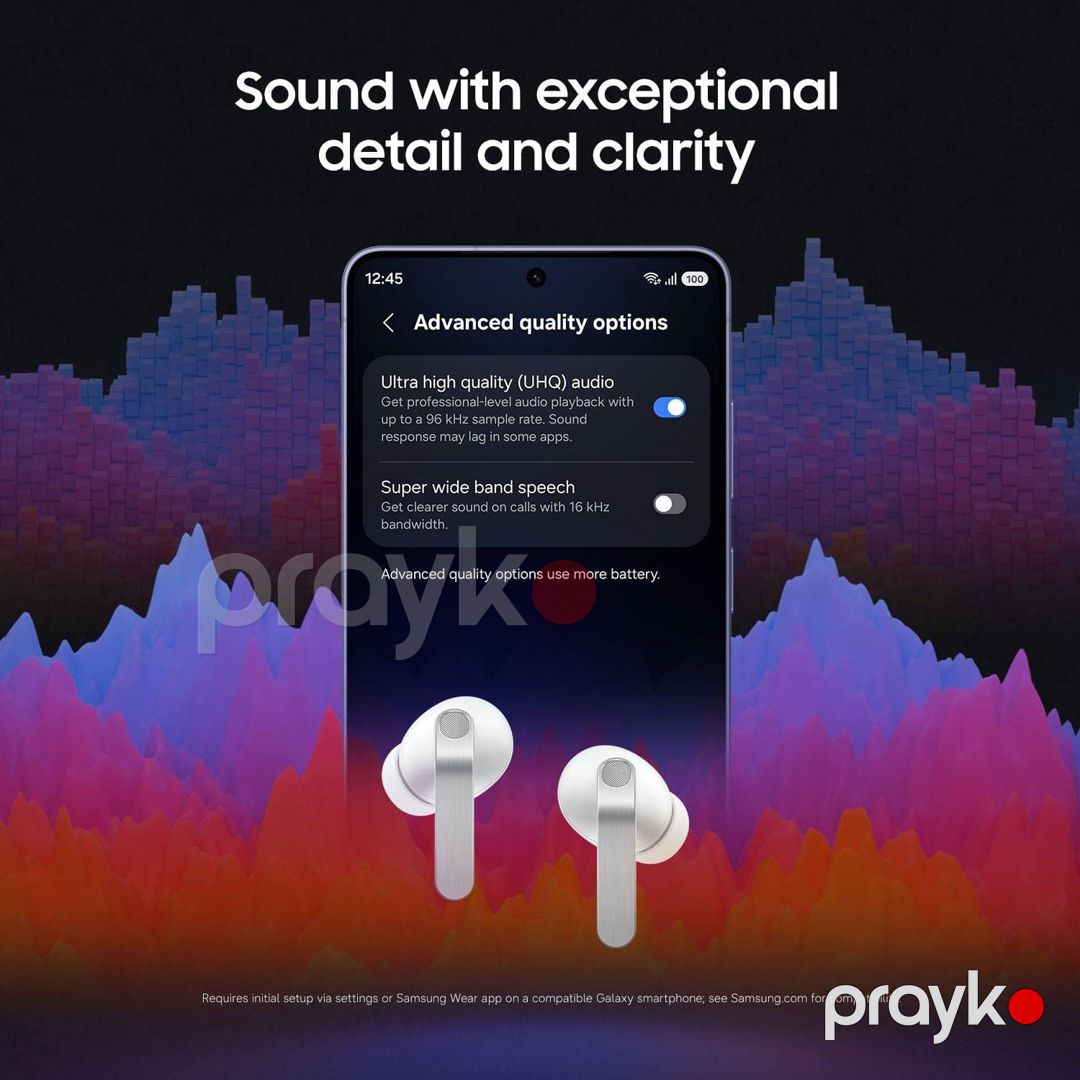 Samsung Galaxy Buds4 Pro (SM-R640) Black — Simsiz qulaqlıqlar, Bakı (2)