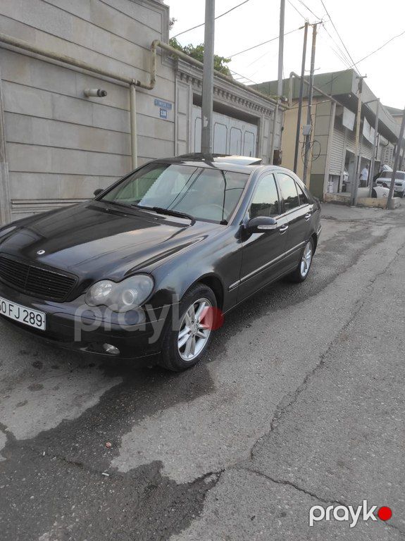 Mercedes C 200, 1.8 L, 2003 il, 335 000 km — Avtomobillər, Bakı (5)