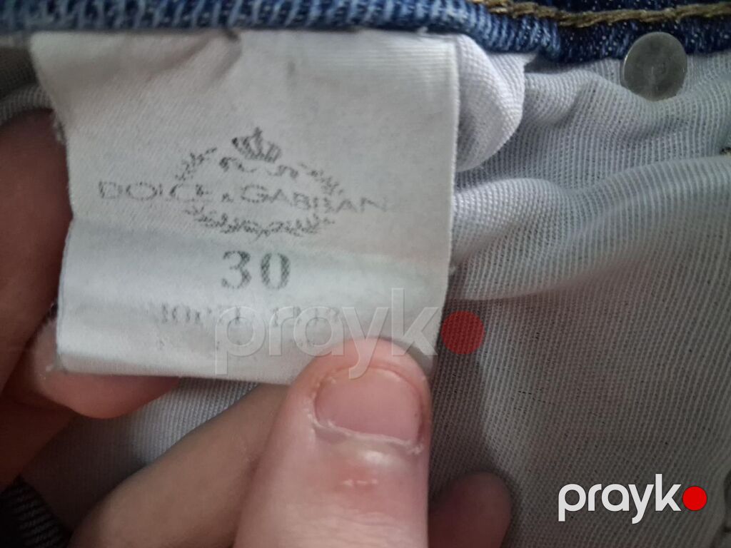 Cins şalvar, Dolce & Gabbana, M — Jins, Xırdalan (5)