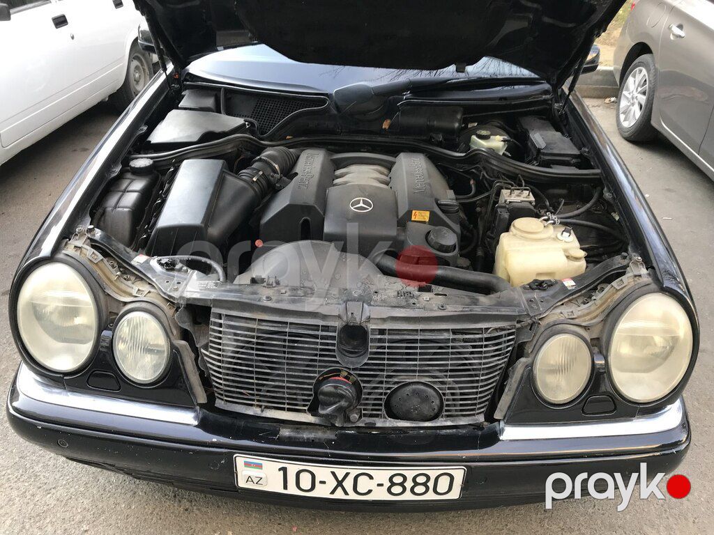 Mercedes E 240, 2.4 L, 1998 il, 406 000 km — Avtomobillər, Bakı (6)
