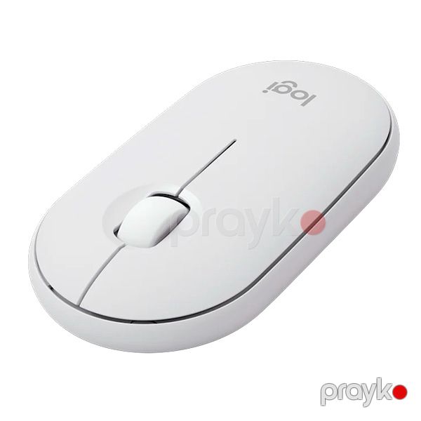 Logıtech Pebble Mouse 2 M350s - tonal graphıte - bt - EMEA-808 - dongleless White — Mallar, Bakı (5)