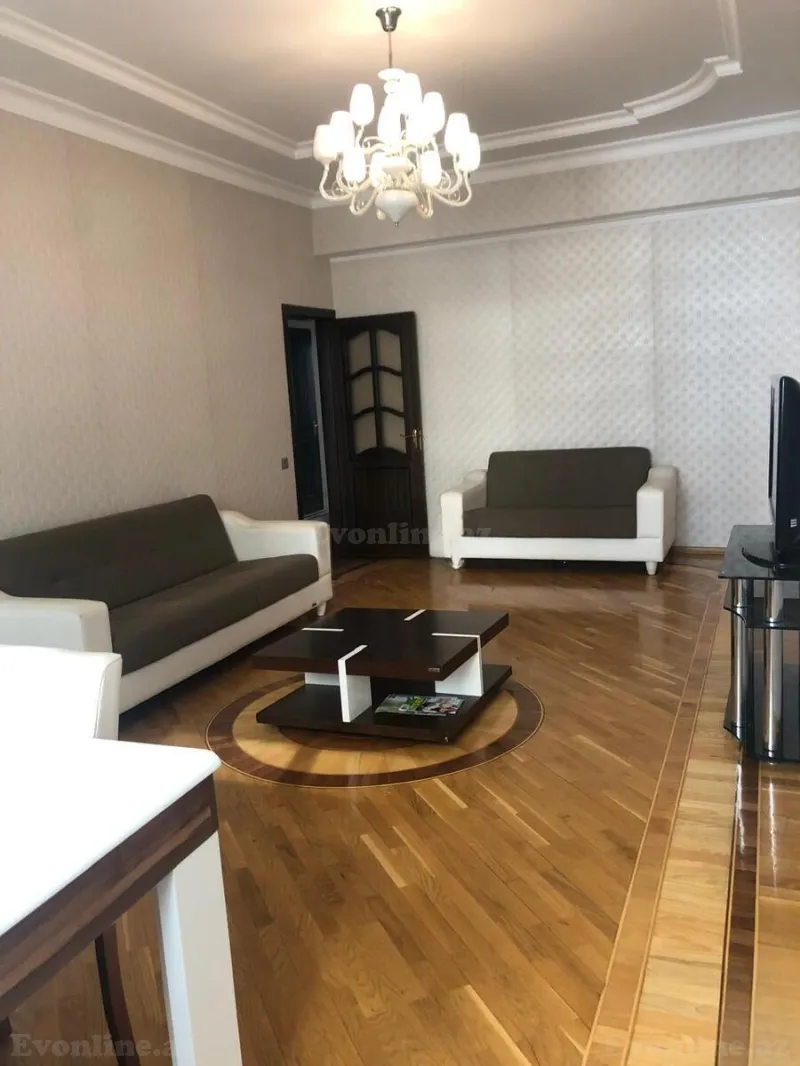 Kirayə verilir 3 otaqlı Mənzil Yeni tikili 105 m² Bakı, Yasamal r., Nizami m — Şərif — Apartment