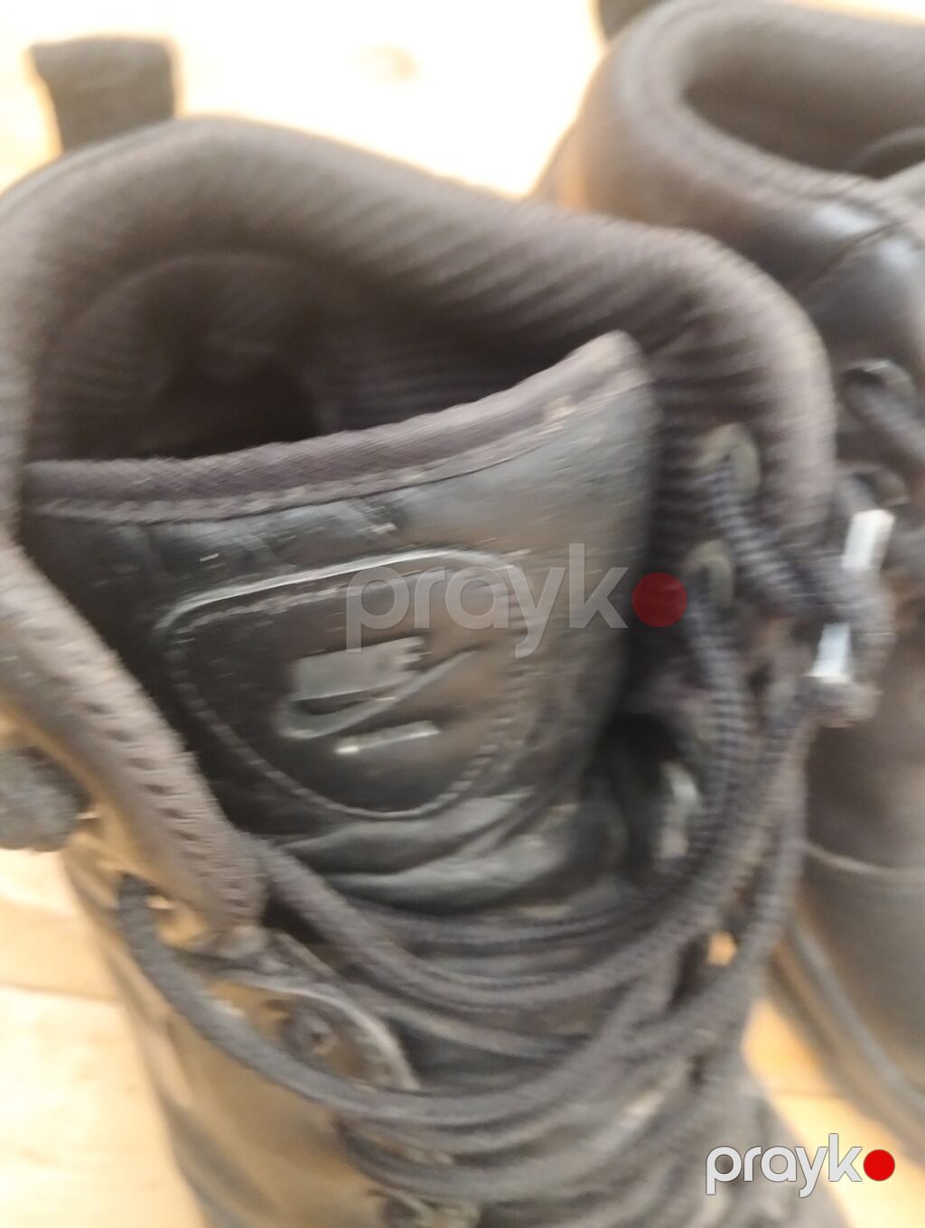 Məhsul: Nike qara kişi trekking/iş çəkmələri - Model: Nike high-top — Botinka, Bakı (3)