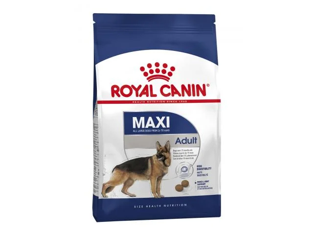 Royal Canin Maxi Adult, 15 aydan 5 yaşa qədər iri cinsli itlər üçün quru yem (çəki ilə) — Bakı