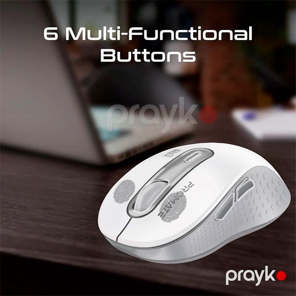 Promate Wireless Mouse Ken.whıte White — Mallar, Bakı (5)