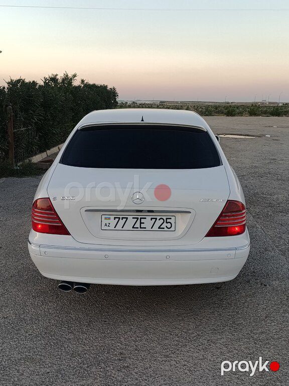Mercedes S 280, 2.8 L, 2002 il, 271 469 km — Avtomobillər, Sumqayıt (2)