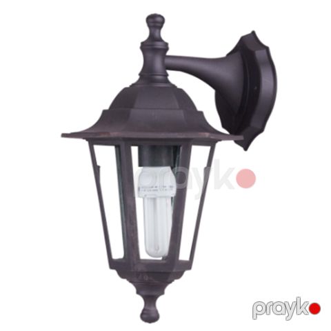 Divar lampası fomsi 1*E27 qara 1039BD — Bakı