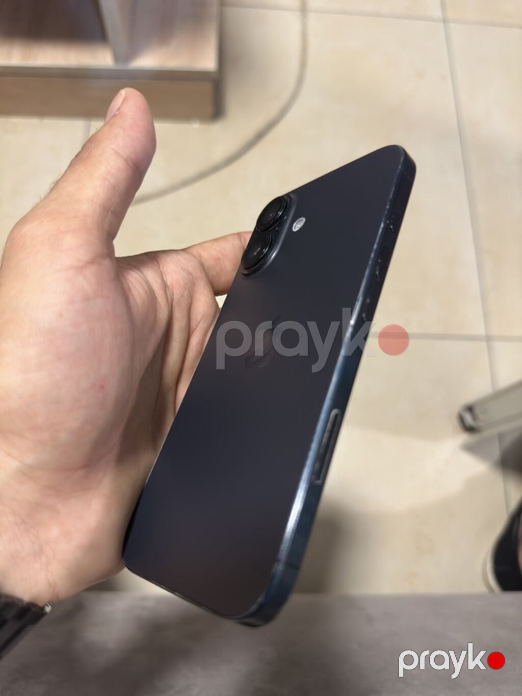 IPhone 16, 128 GB, Black Titanium, Simsiz şarj, Face ID — Apple iPhone, Digah (3)