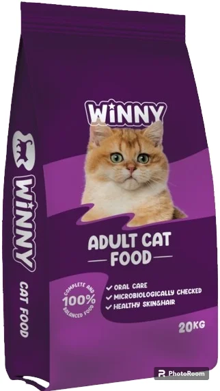 Winny cat food with chicken meat, yetkin pişiklər üçün quru yem, toyuqla (çəki ilə) — Zoo.az — Cats