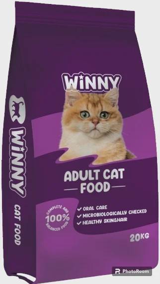 Winny cat food with chicken meat, yetkin pişiklər üçün quru yem, toyuqla (çəki ilə) — Cats