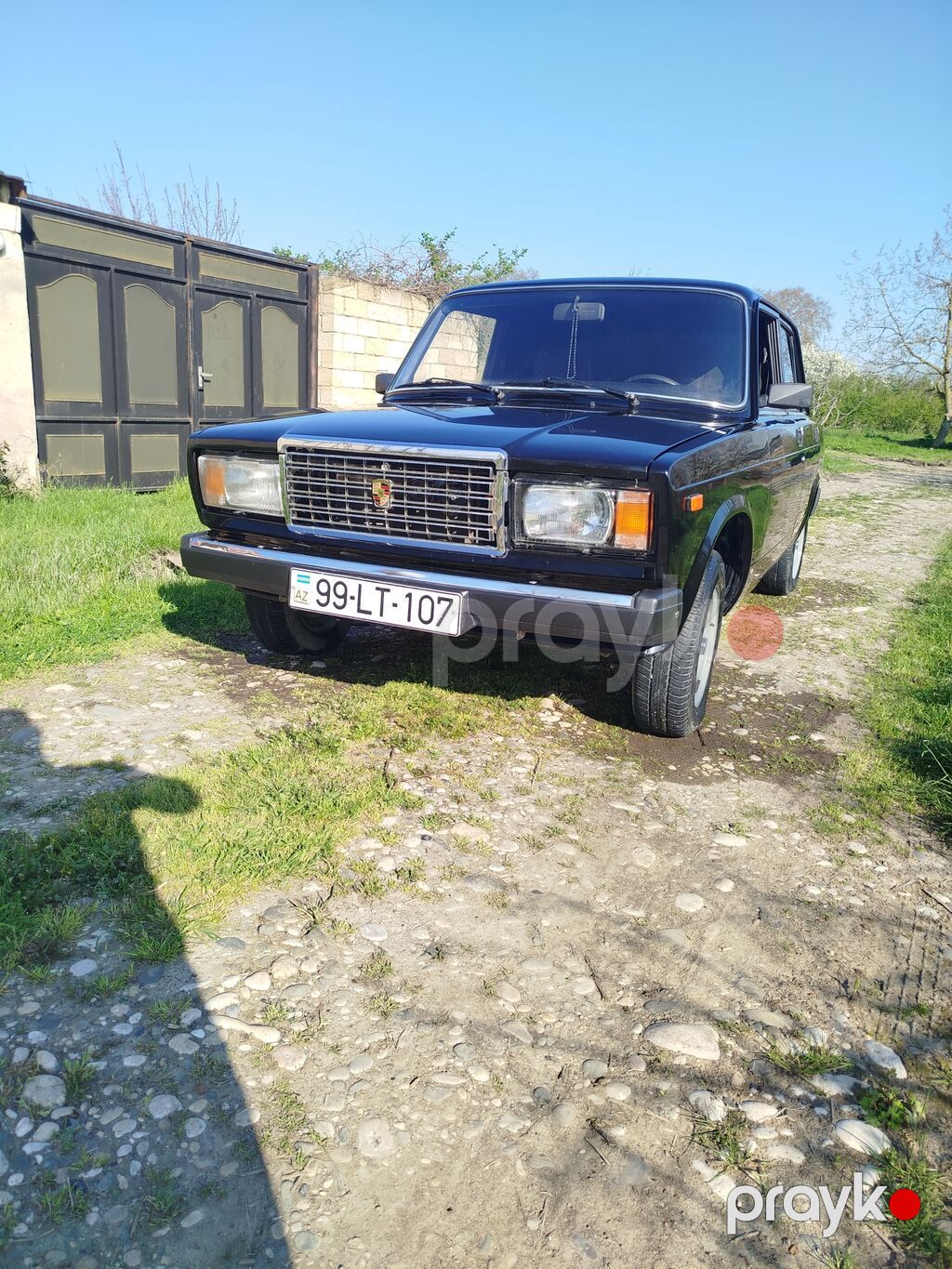 Lada 2107, qara rəng, sedan kuzov. Texniki xüsusiyyətlər — Avtomobillər, Xaçmaz (7)