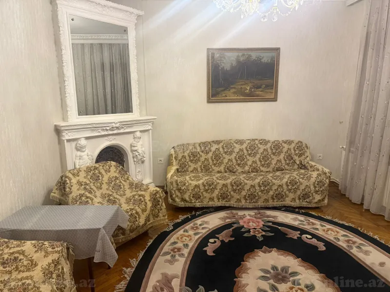 Kirayə verilir 3 otaqlı Mənzil Köhnə tikili 85 m² Bakı, Nəsimi r — Nadir